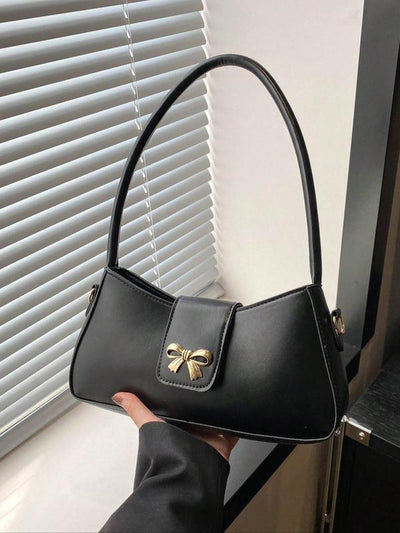 Bow Mini Baguette Shoulder Bag - MILOÉ