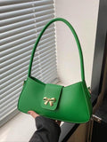 Bow Mini Baguette Shoulder Bag - MILOÉ