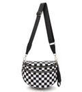 Checkered Nylon Crossbody Bum Bag - MILOÉ