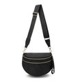 Checkered Nylon Crossbody Bum Bag - MILOÉ