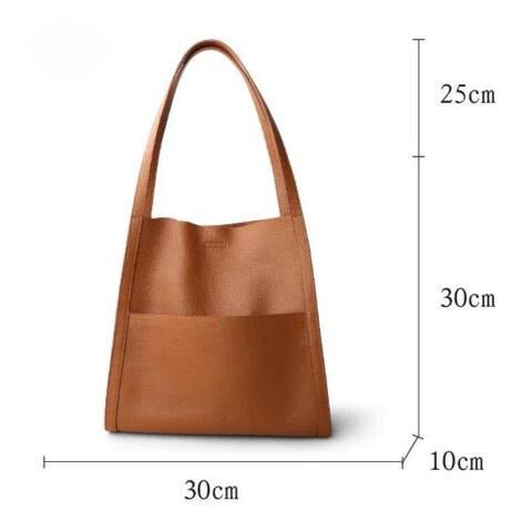 Elegant Leather Shoulder Bag for Women - MILOÉ