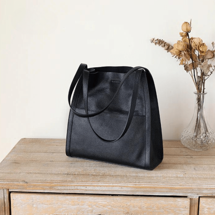 Elegant Leather Shoulder Bag for Women - MILOÉ