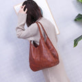 Elegant Vegan Leather Shoulder Bag for Women - MILOÉ