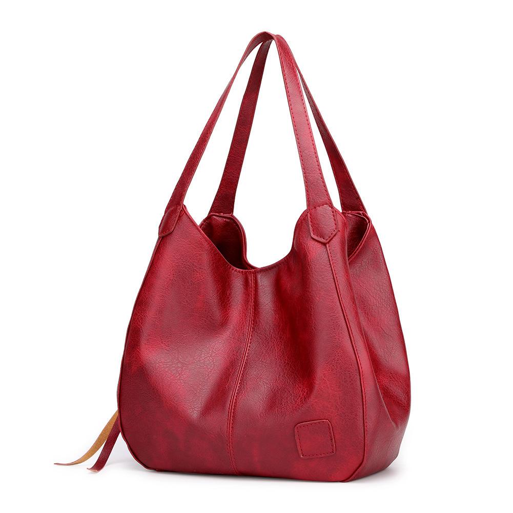 Elegant Vegan Leather Shoulder Bag for Women - MILOÉ