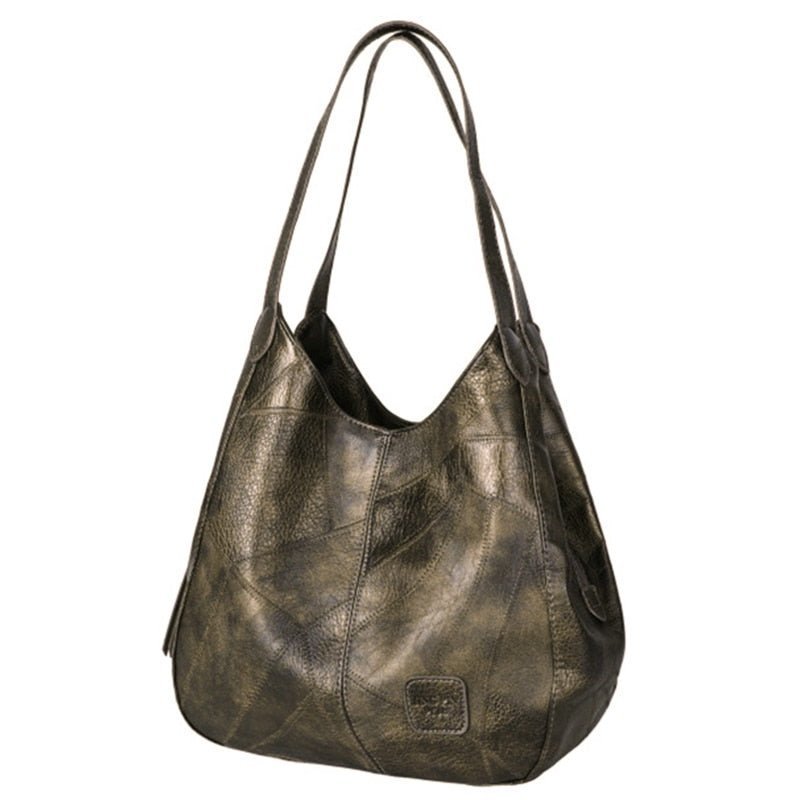 Elegant Vegan Leather Shoulder Bag for Women - MILOÉ