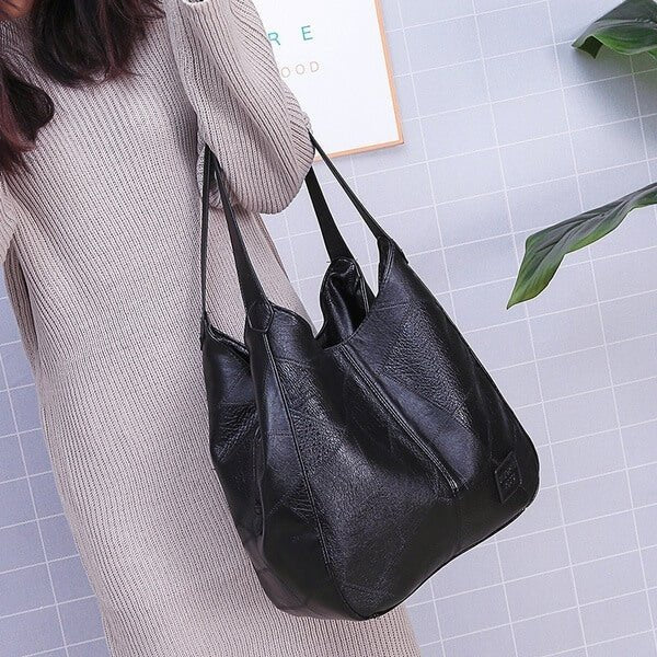 Elegant Vegan Leather Shoulder Bag for Women - MILOÉ