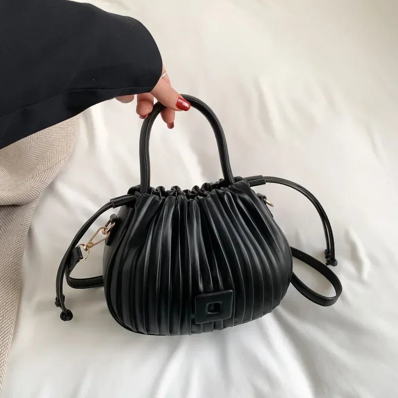 Pleated Luxury Handbag for Women - MILOÉ