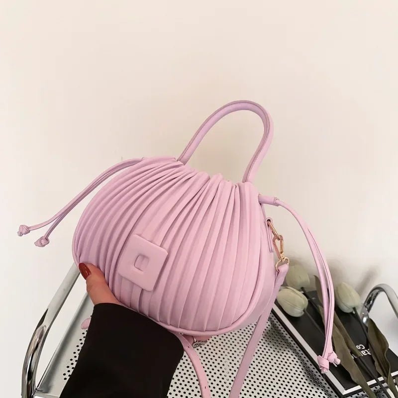 Pleated Luxury Handbag for Women - MILOÉ