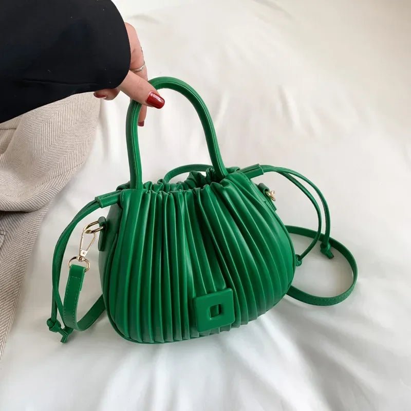 Pleated Luxury Handbag for Women - MILOÉ