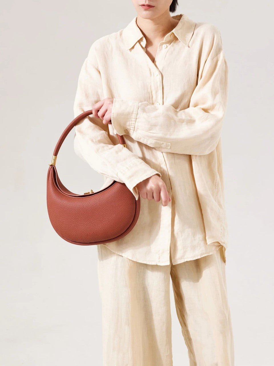 Timeless Calf Leather Handbag - MILOÉ